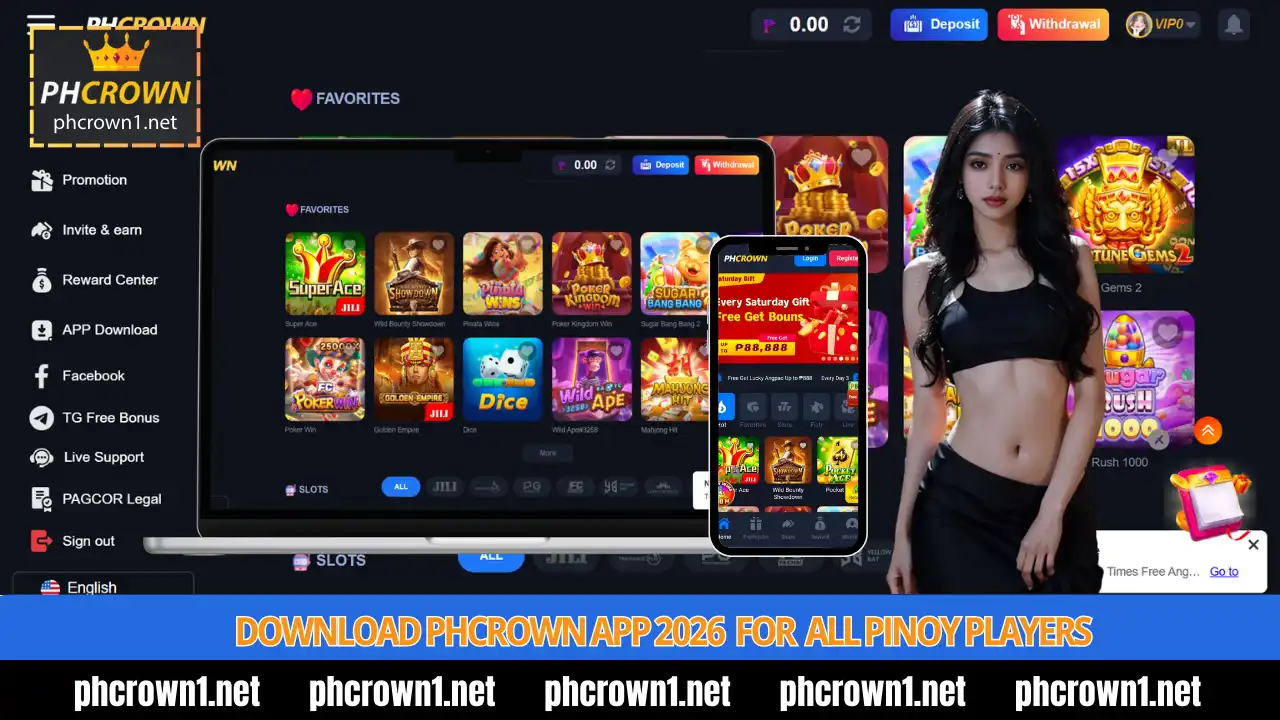 Download PHCROWN App 1 Download PHCROWN App 2026 - Official Android APK & iOS for All Pinoy Players