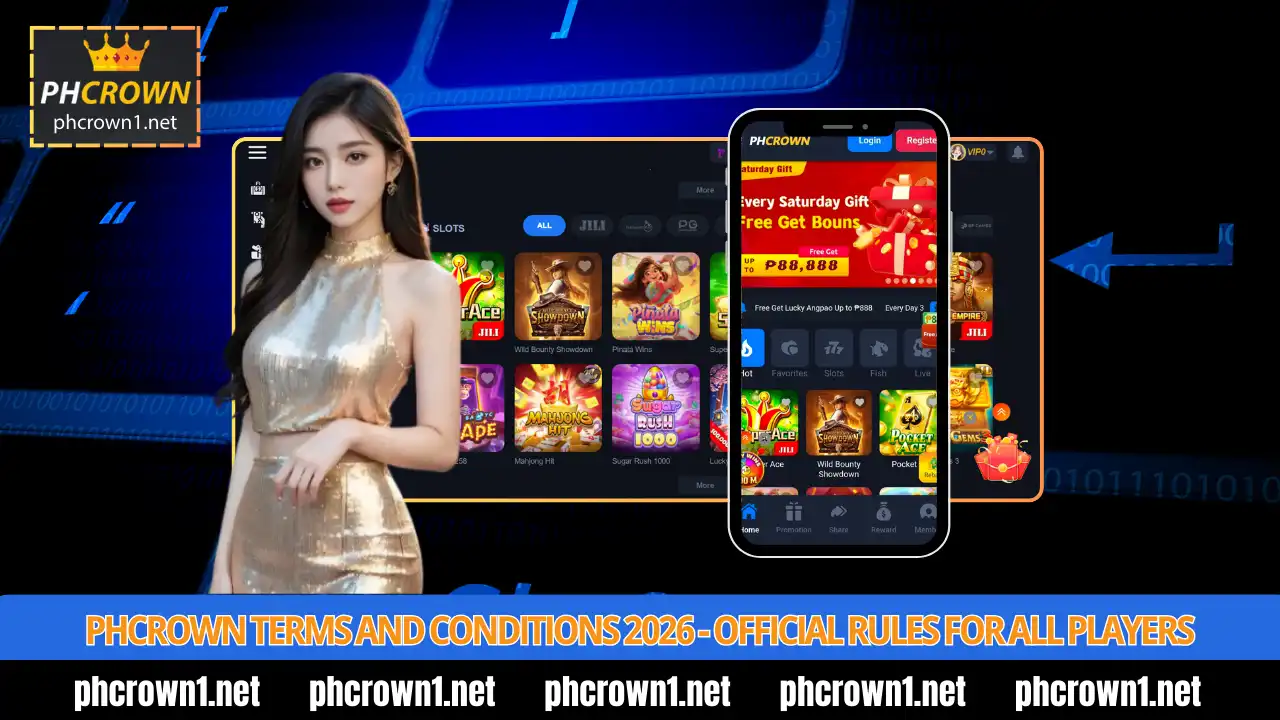 PHCROWN Terms and Conditions 2026 – Official Rules for All Players